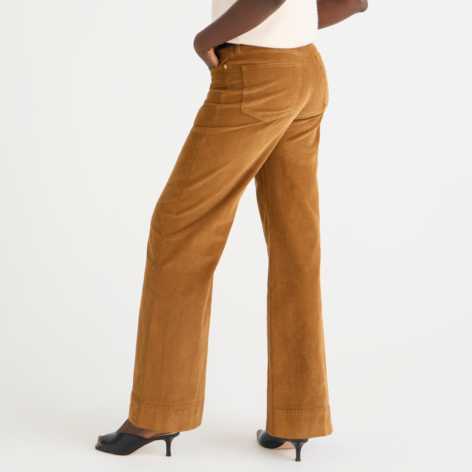 J.Crew: Wide-leg Corduroy Trouser For Women