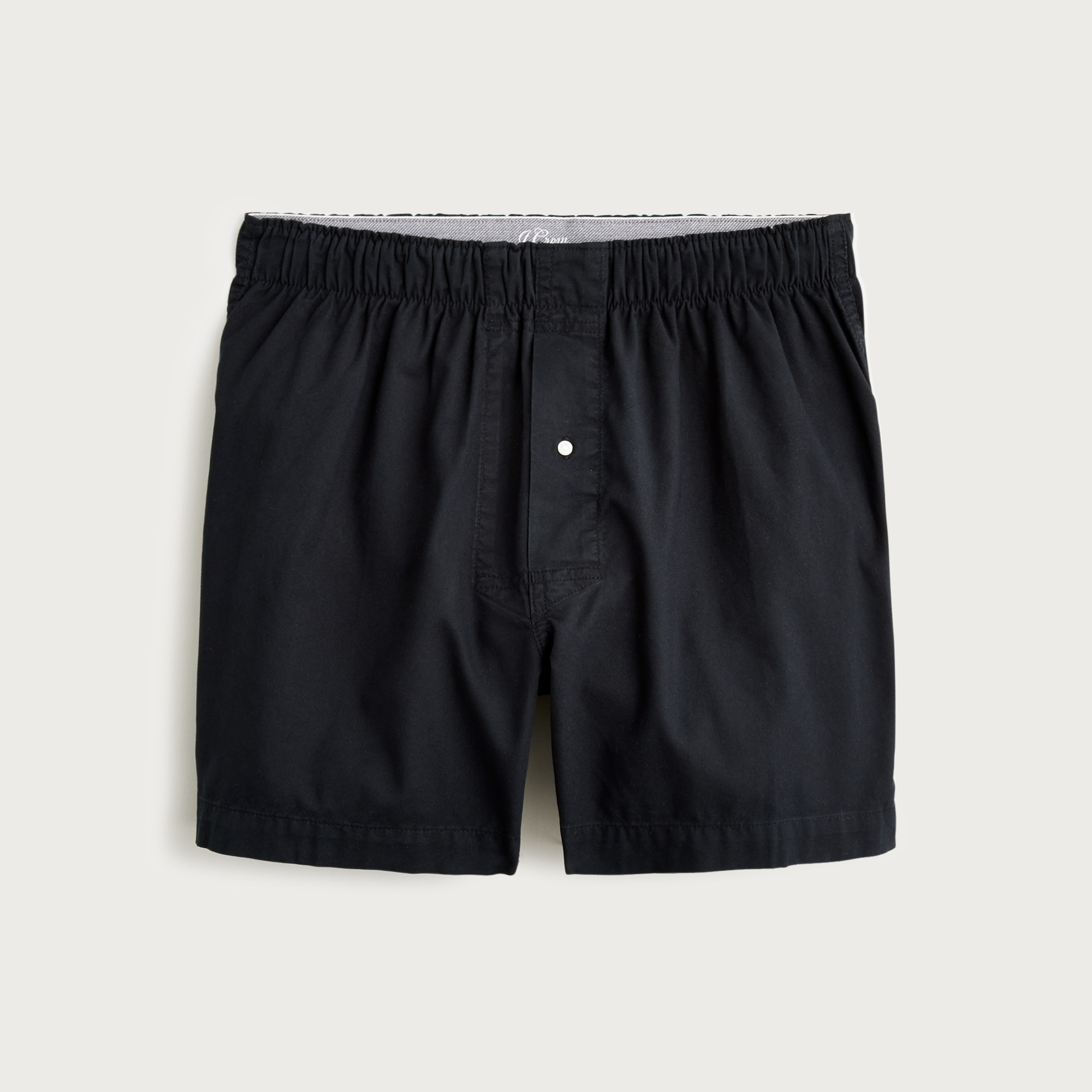 Boxer short in garment-dyed Broken-in organic cotton oxford