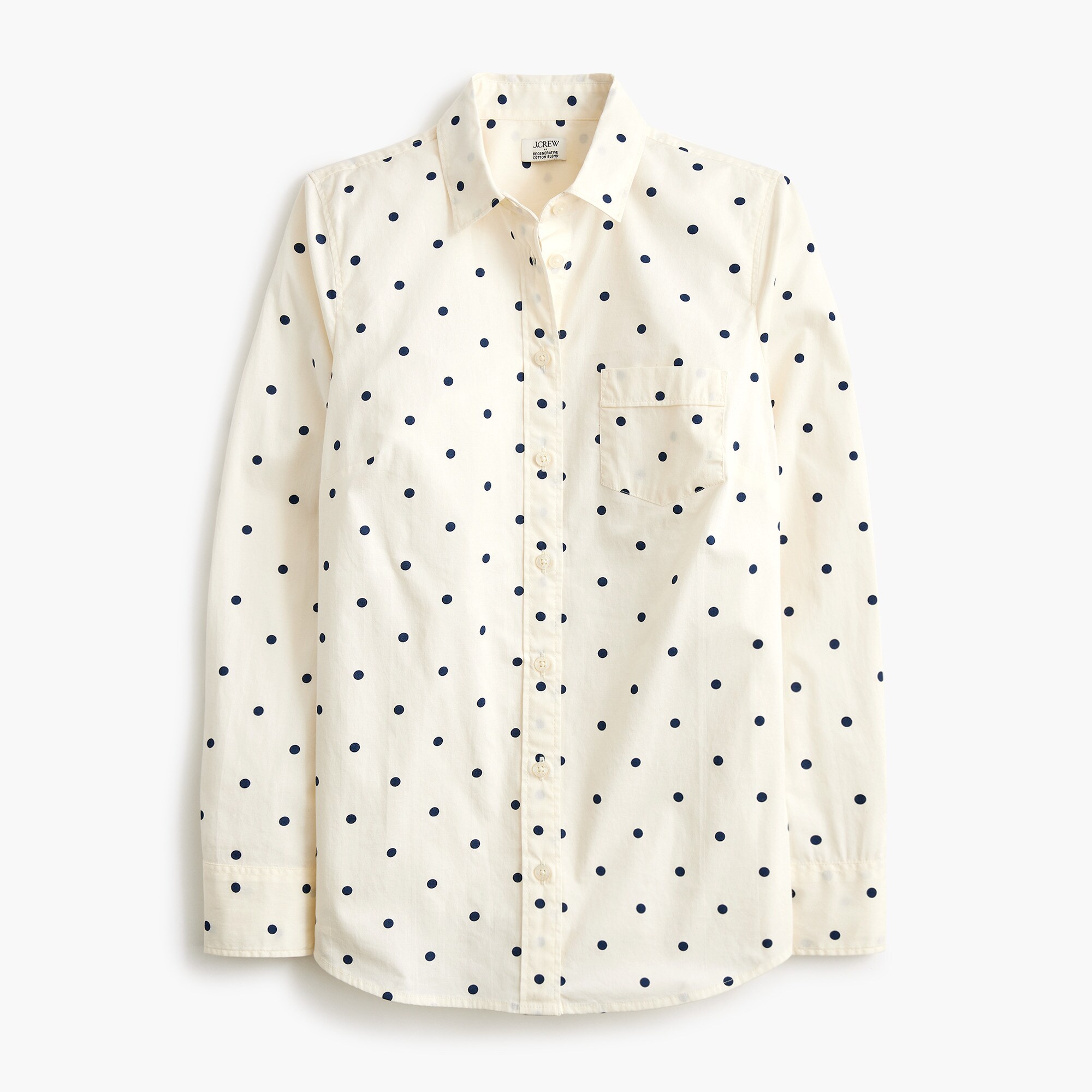 womens Lightweight cotton-blend shirt in signature fit