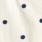 Lightweight cotton-blend shirt in signature fit IVORY ANTIQUE NAVY