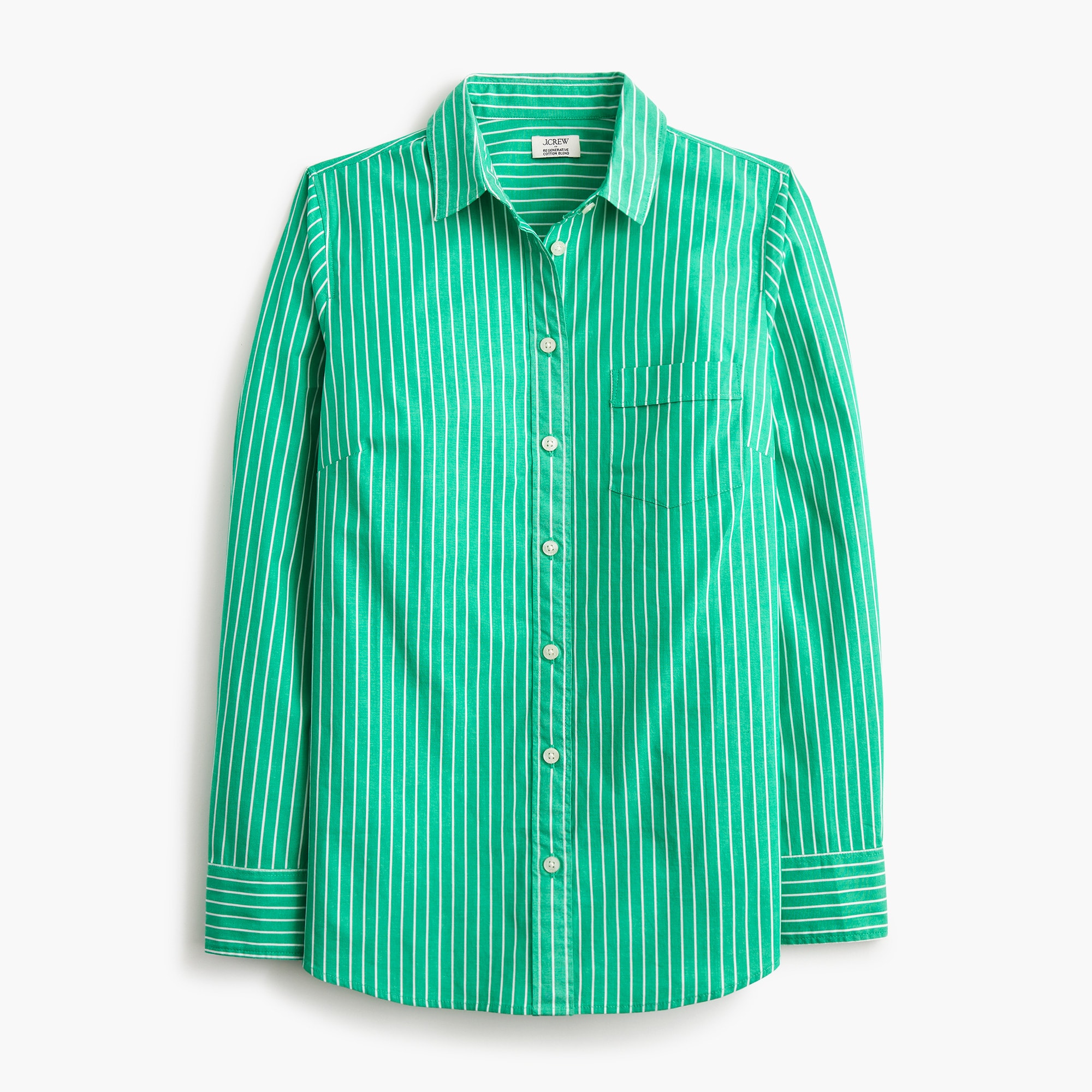 womens Lightweight cotton-blend shirt in signature fit