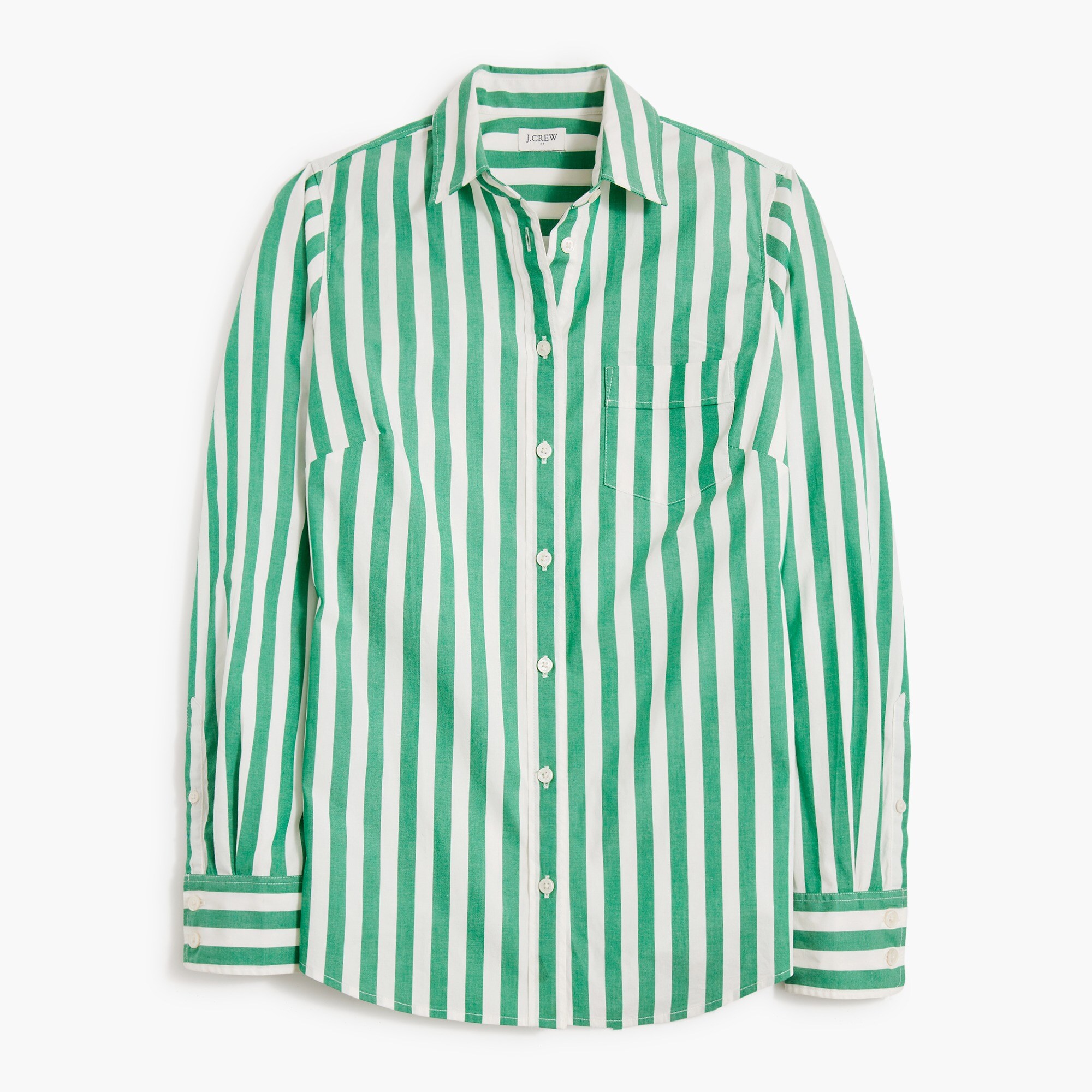 Lightweight cotton-blend shirt in signature fit