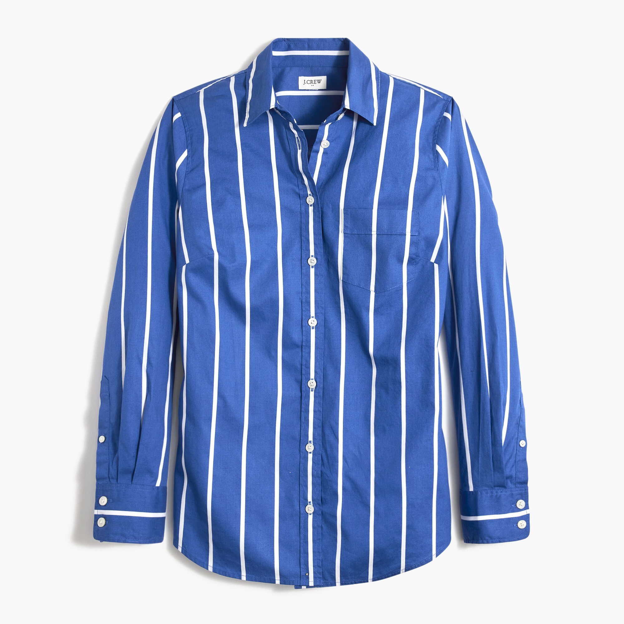  Petite lightweight cotton-blend shirt in signature fit
