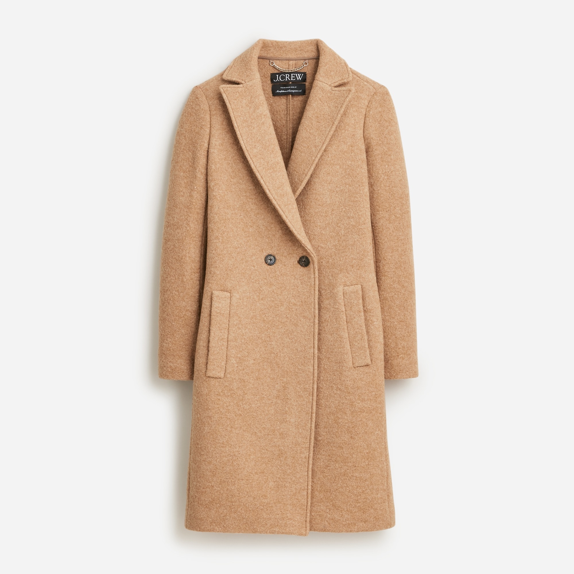  New Daphne topcoat in Italian boiled wool