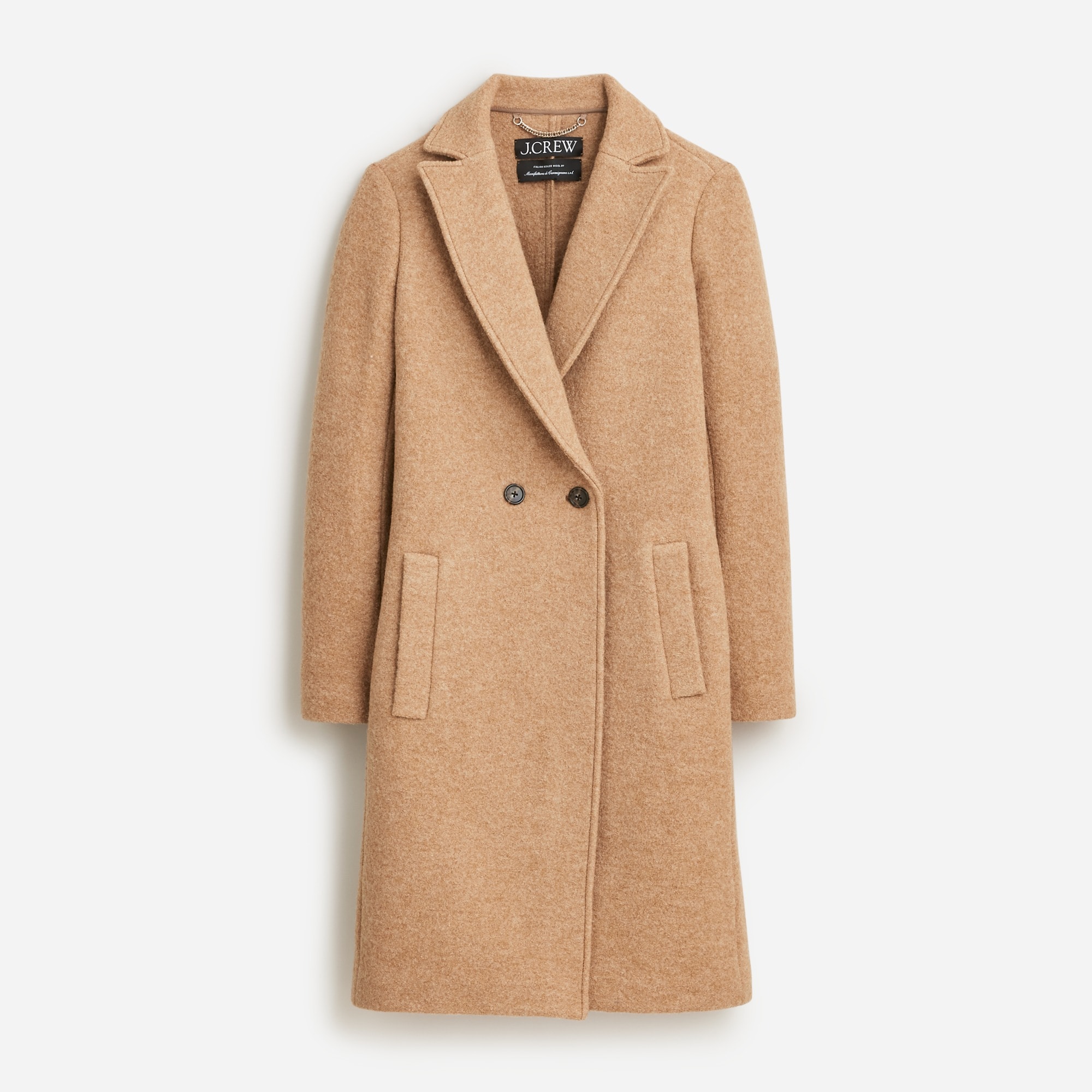 New Daphne topcoat in Italian boiled wool