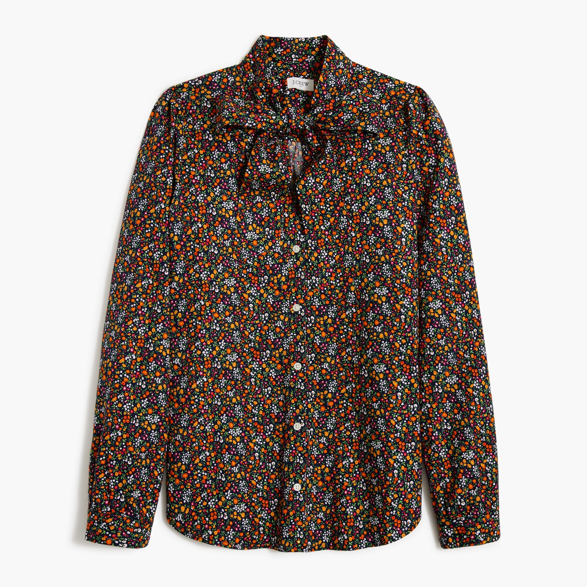 Bow tie-neck top