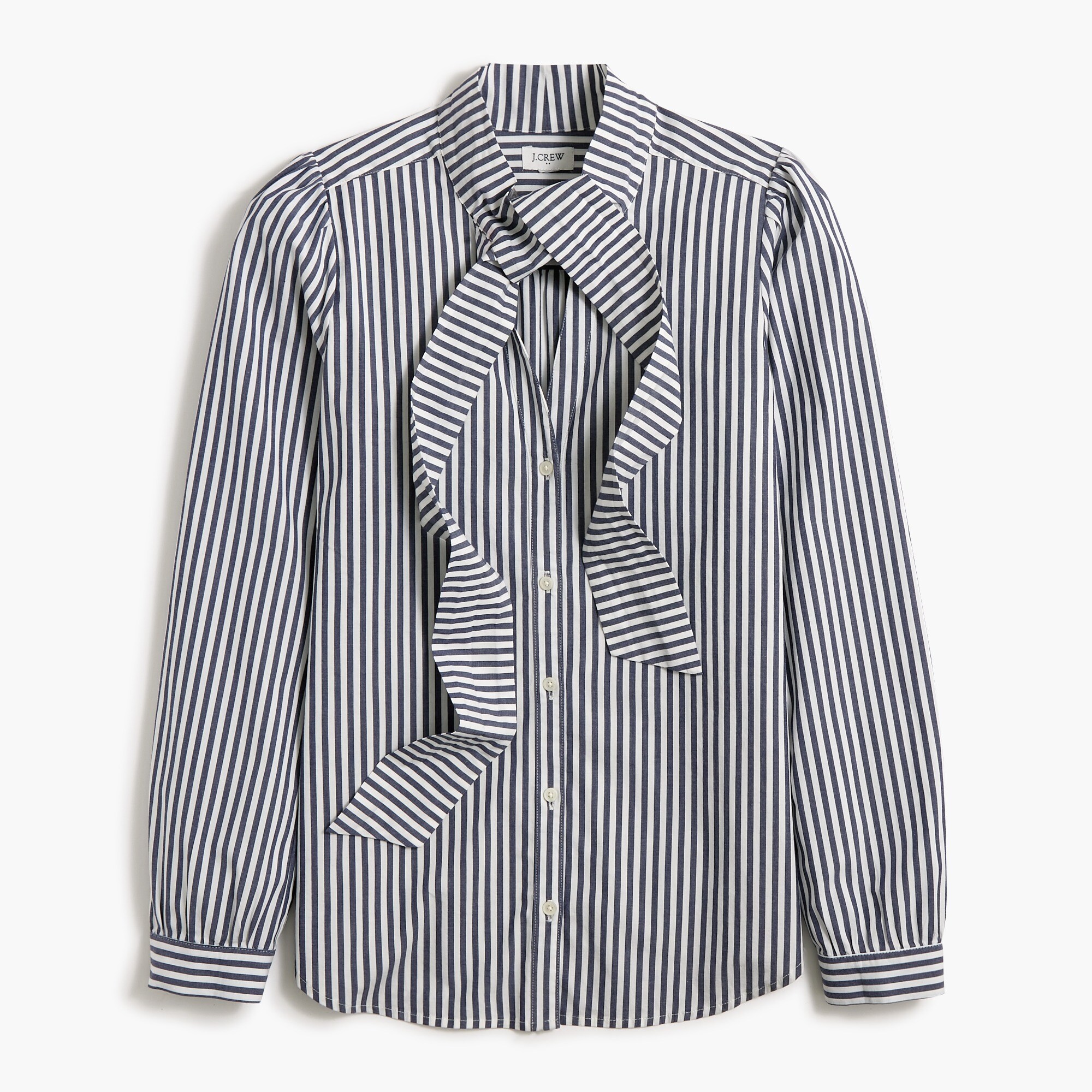 bow tie-neck top for women