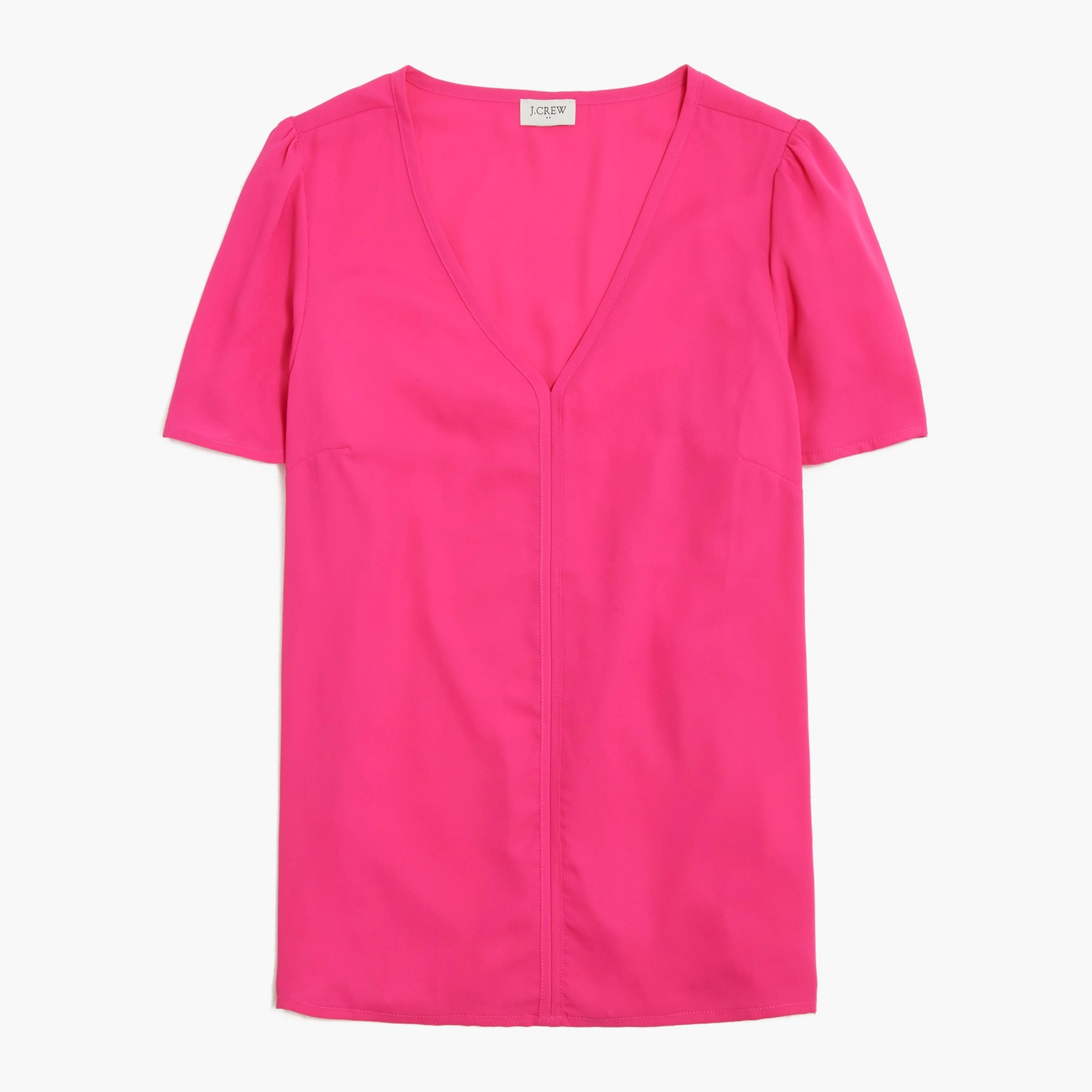 V-Neck Number Long Sleeves Tops BLB0006