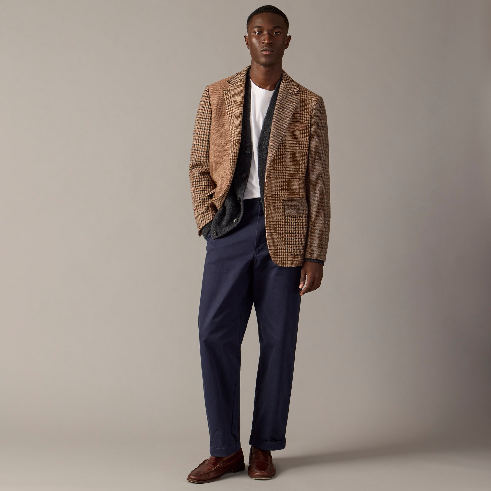 j.crew: limited-edition kenmare relaxed-fit blazer in scottish wool for men