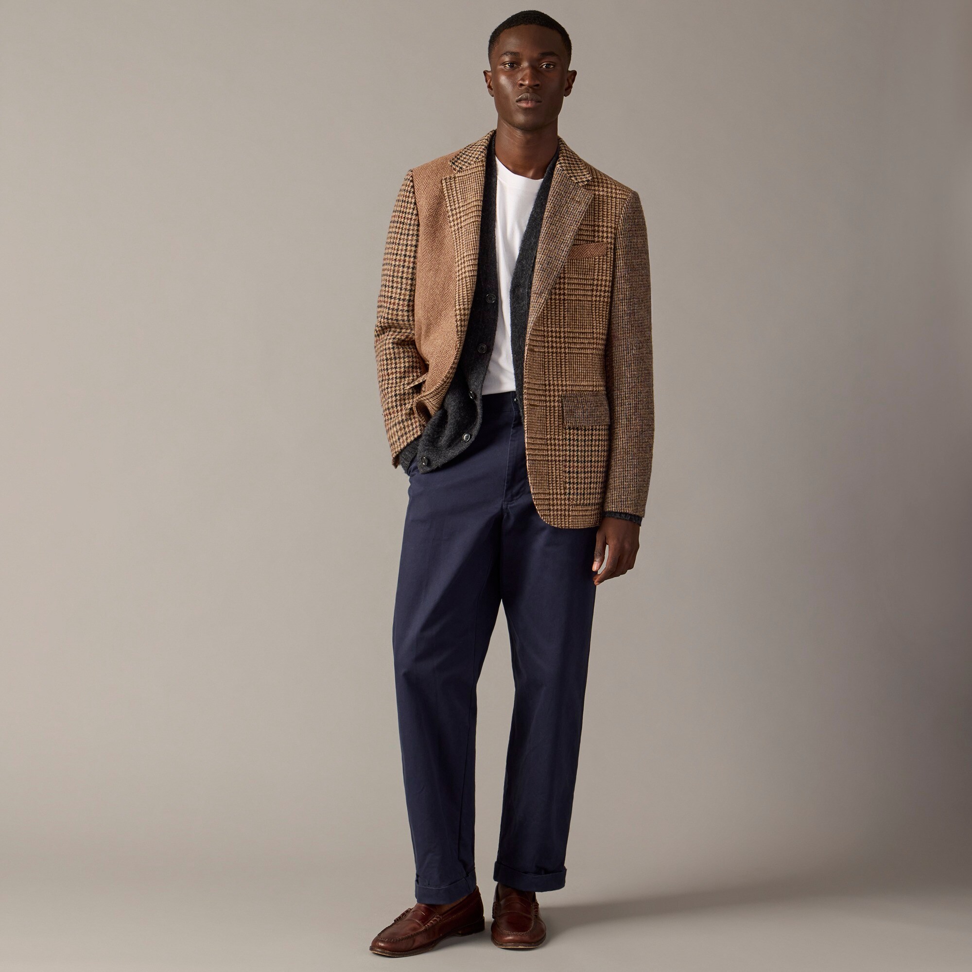 mens Limited-edition Kenmare Relaxed-fit blazer in Scottish wool