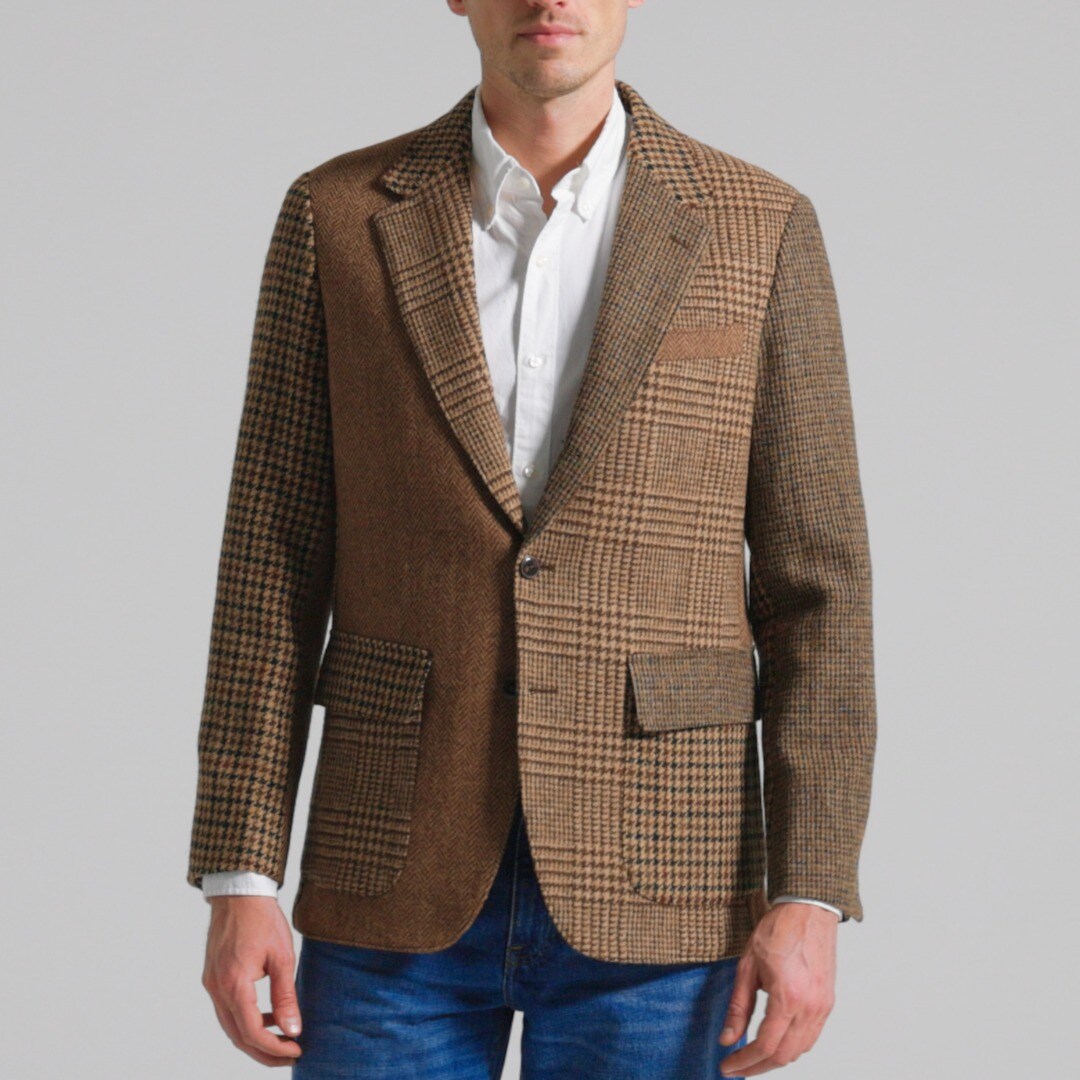 Limited-edition Kenmare Relaxed-fit blazer in Scottish wool