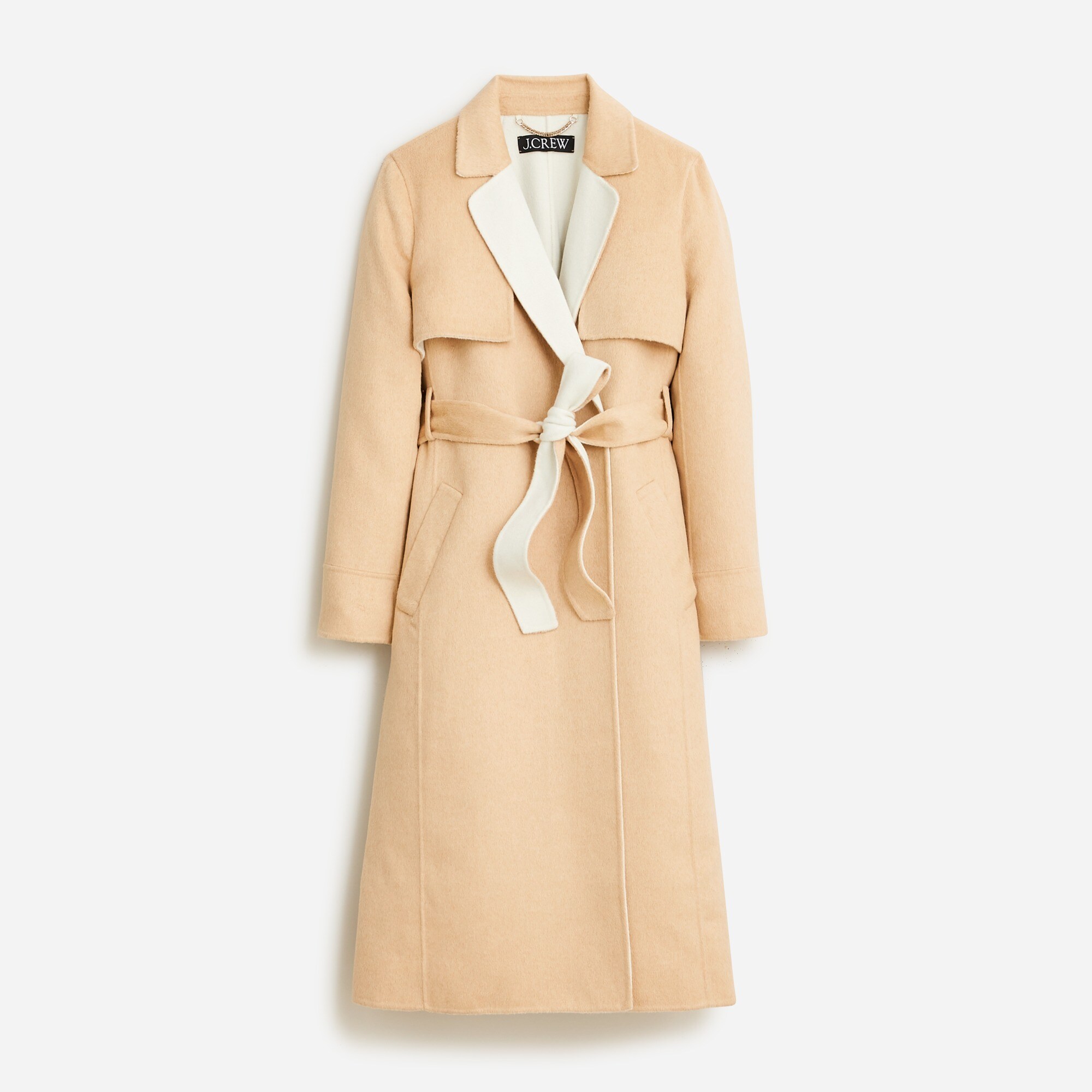  Harriet trench coat in double-faced blend