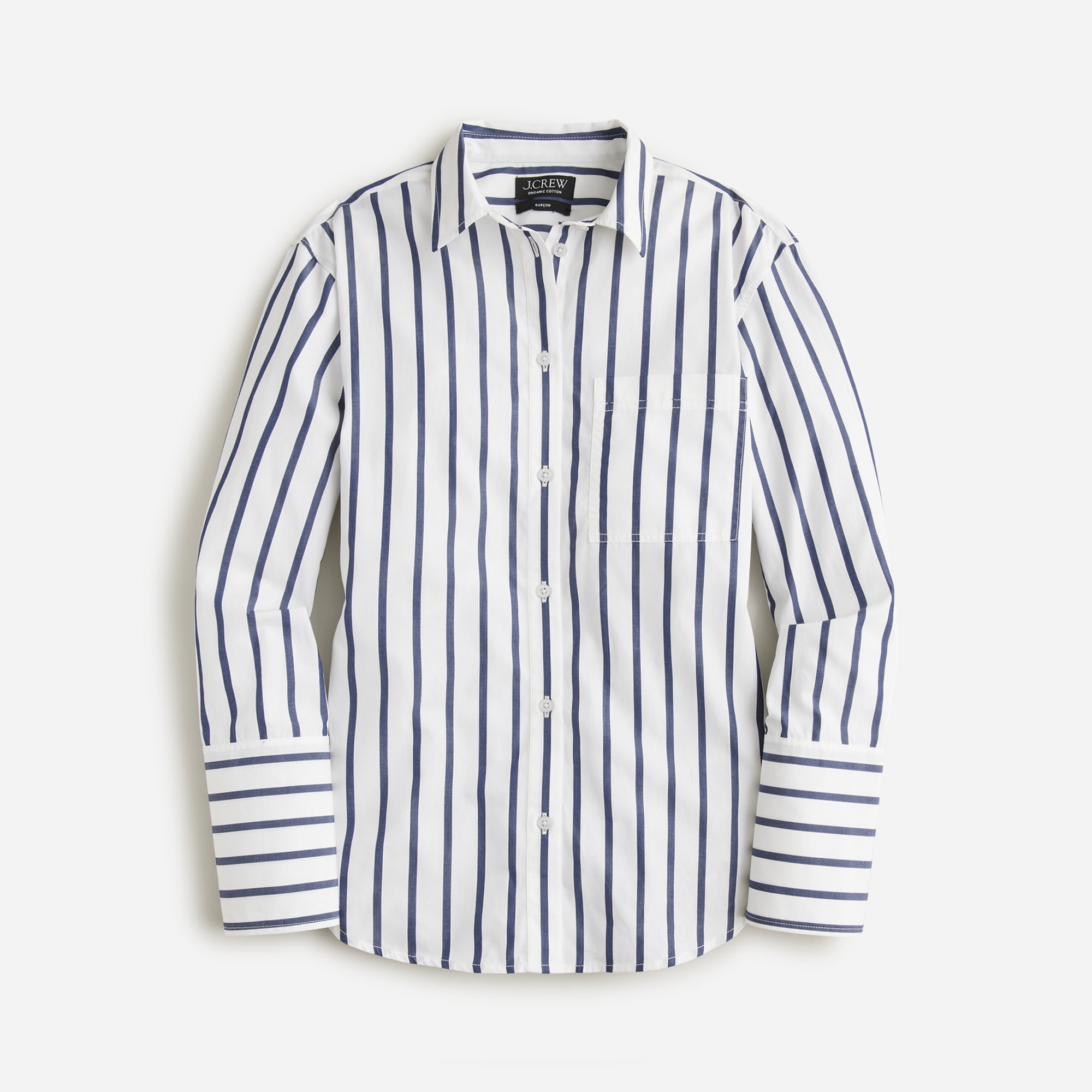  Gar&ccedil;on cotton poplin shirt in stripe