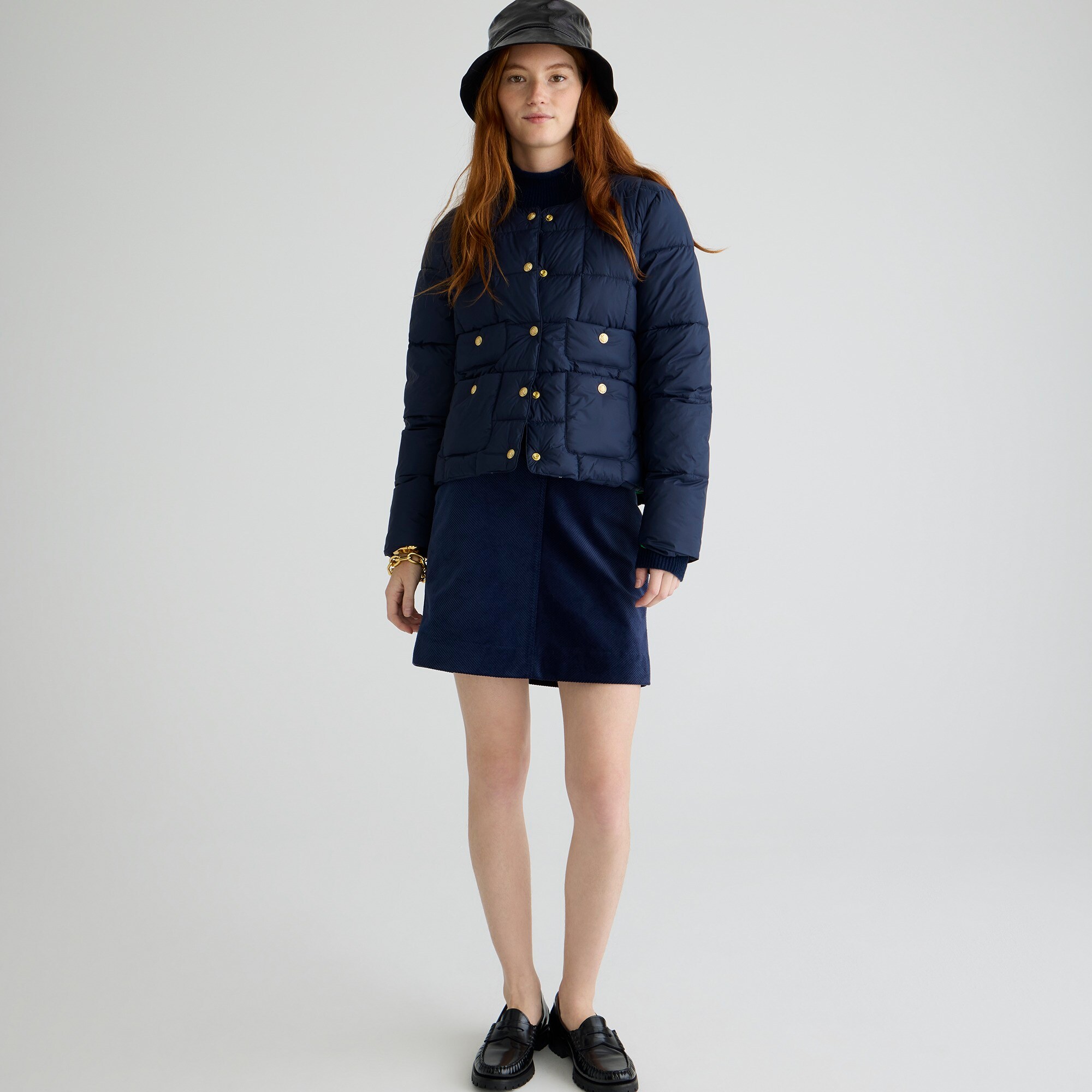 J.Crew Quilted Lady Puffer Jacket With PrimaLoft® For Women