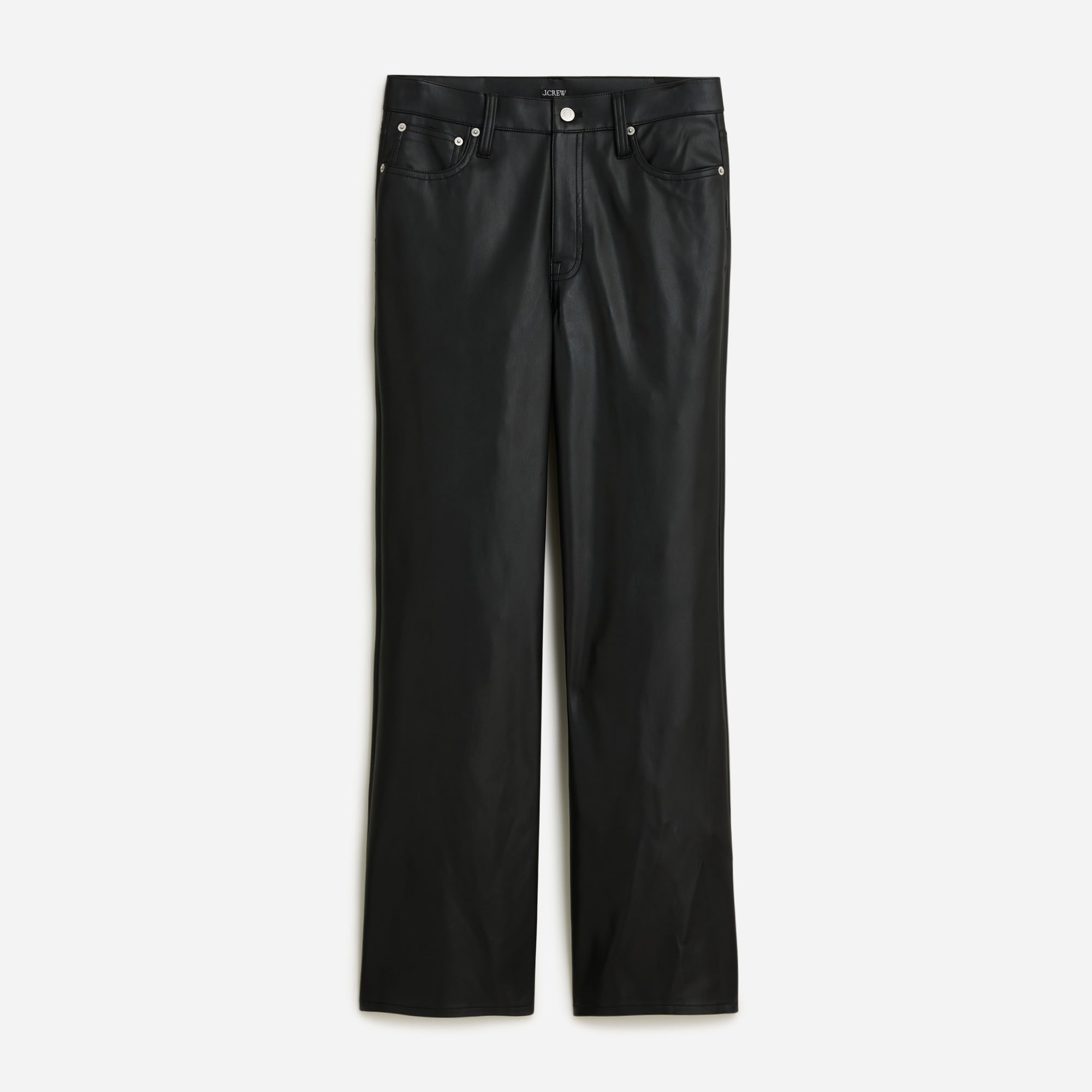  Tall slim wide-leg pant in faux leather