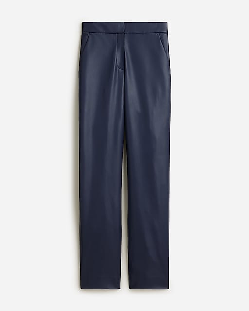  Tall Kate straight-leg pant in faux leather