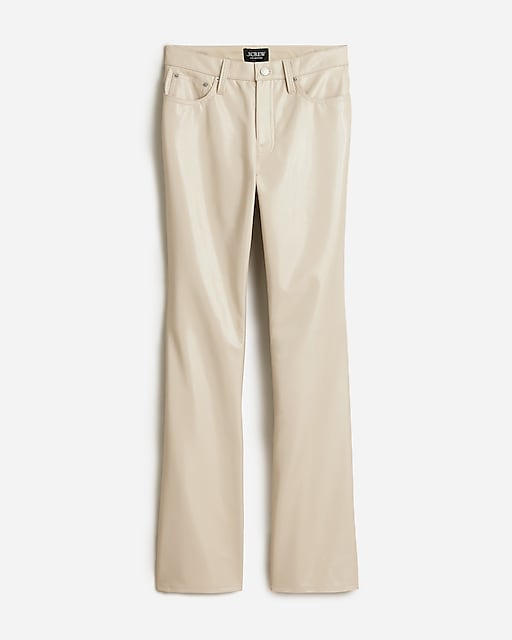  Collection demi-boot pant in faux patent leather