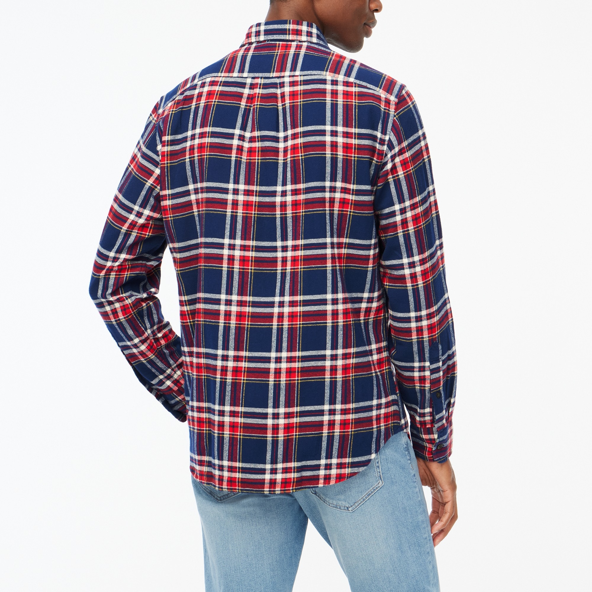 Classic plaid flannel shirt