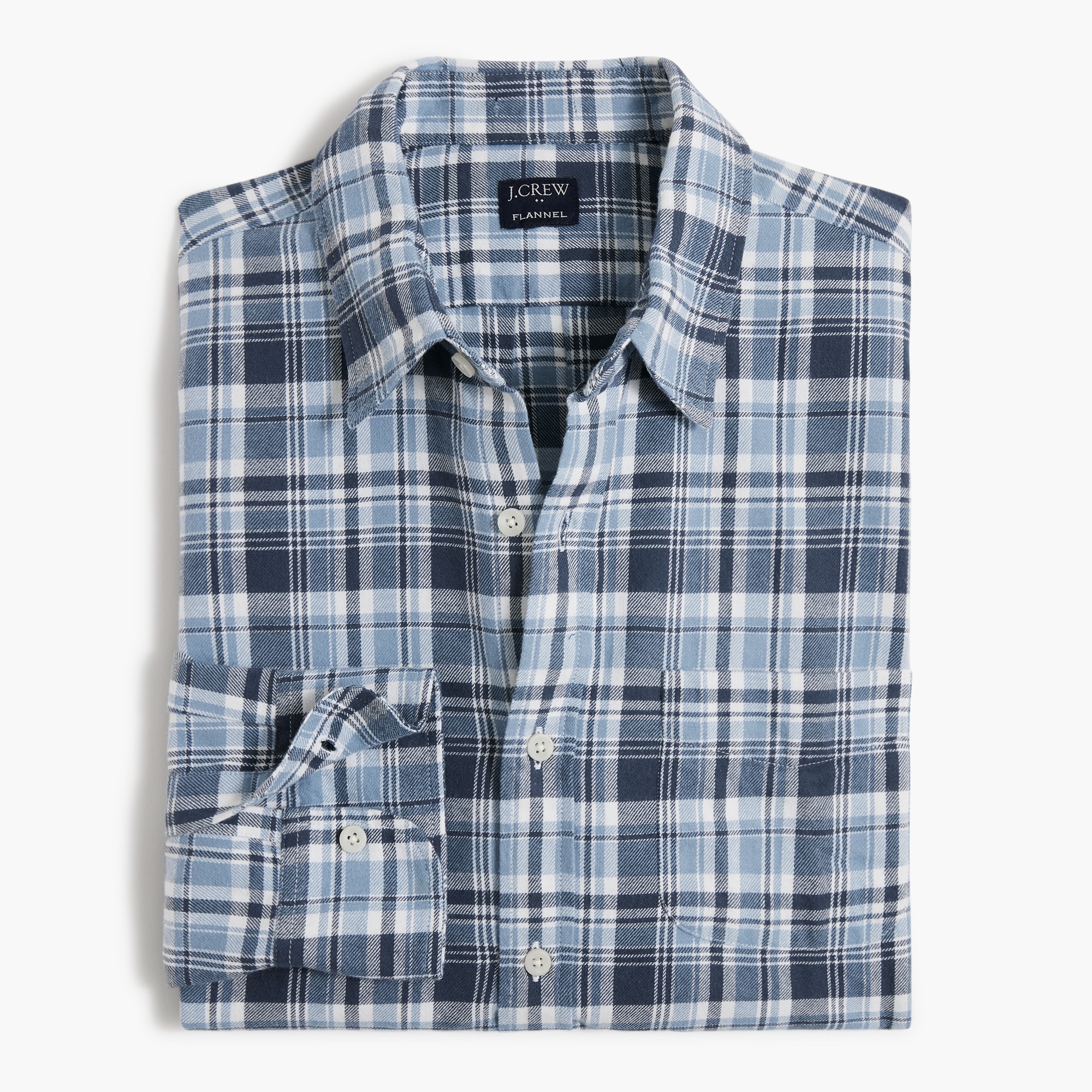 Classic plaid flannel shirt