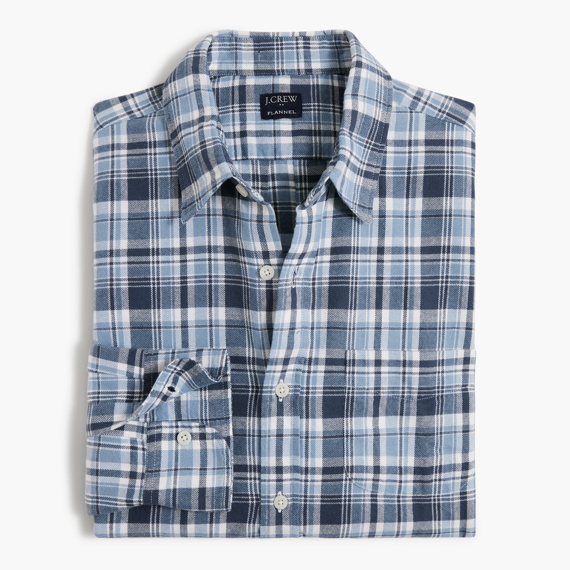 Classic plaid flannel shirt