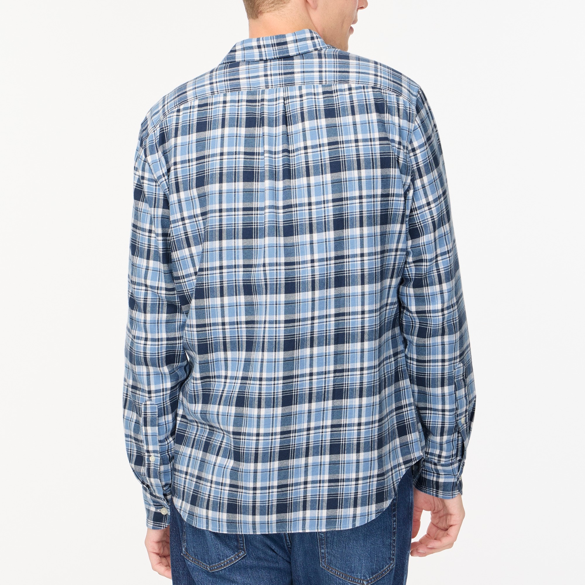 Classic plaid flannel shirt