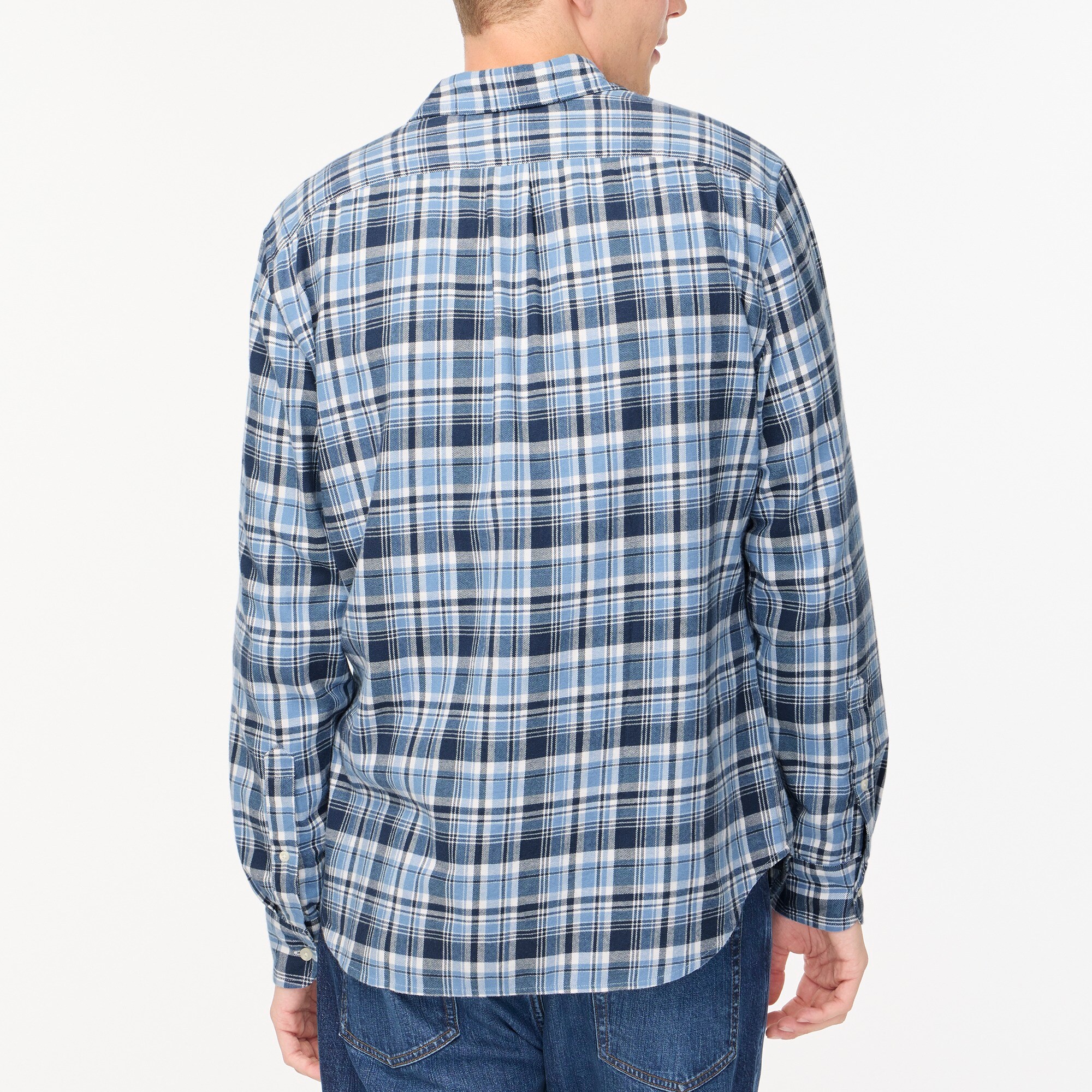 Classic plaid flannel shirt