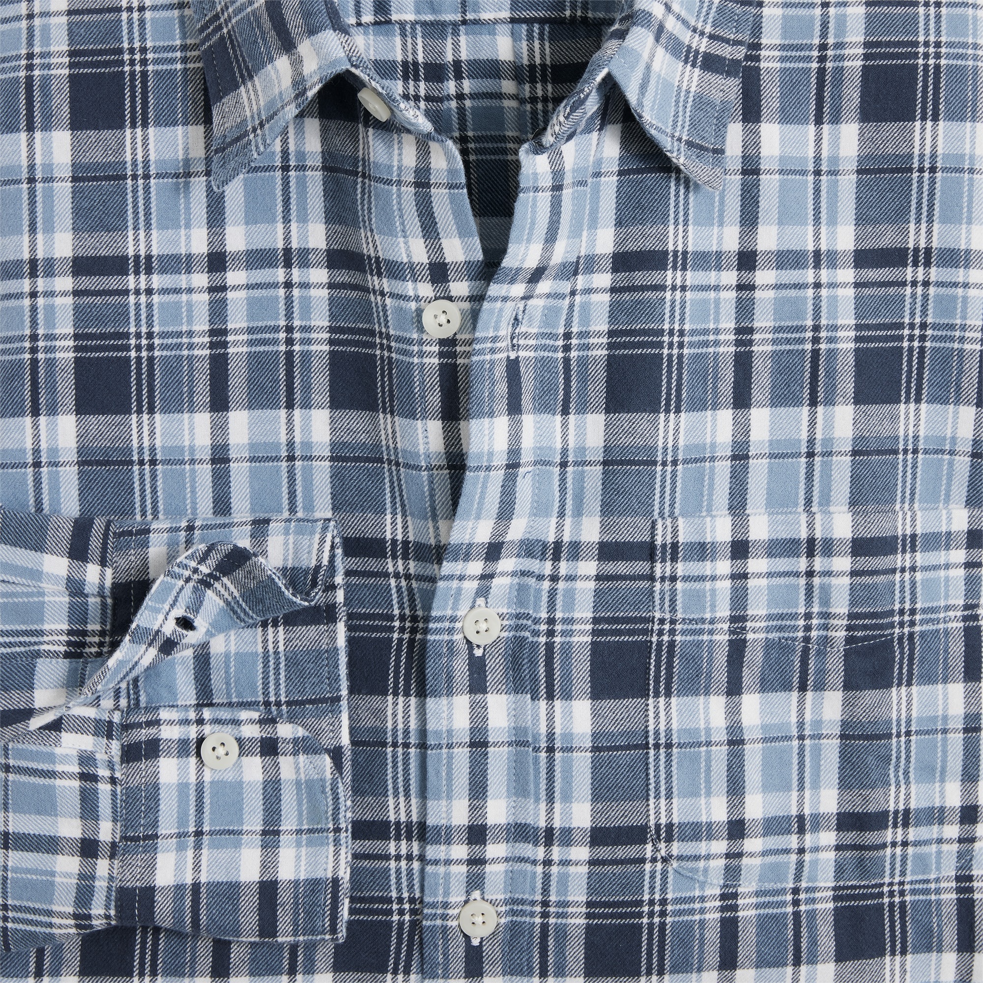 Classic plaid flannel shirt