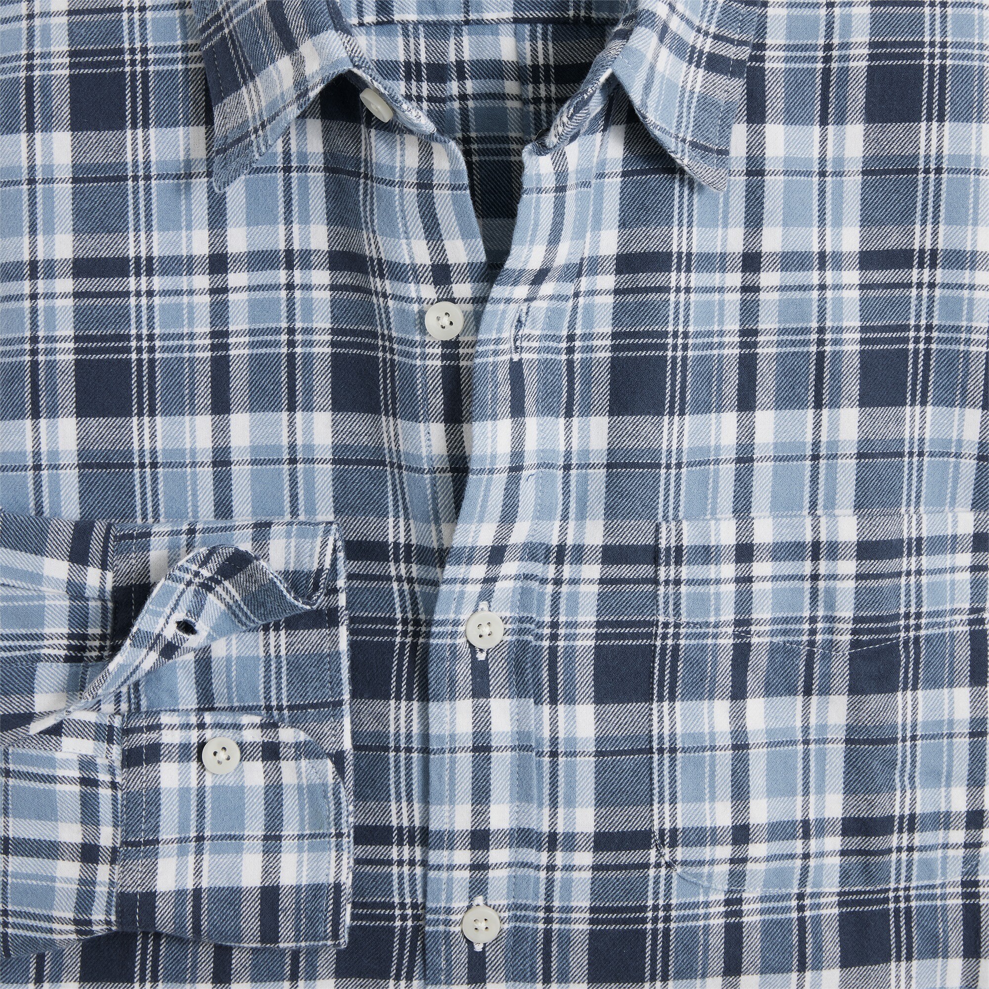 Classic plaid flannel shirt