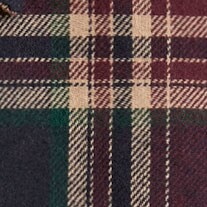 Classic plaid flannel shirt DUSTY BLUE WHITE 