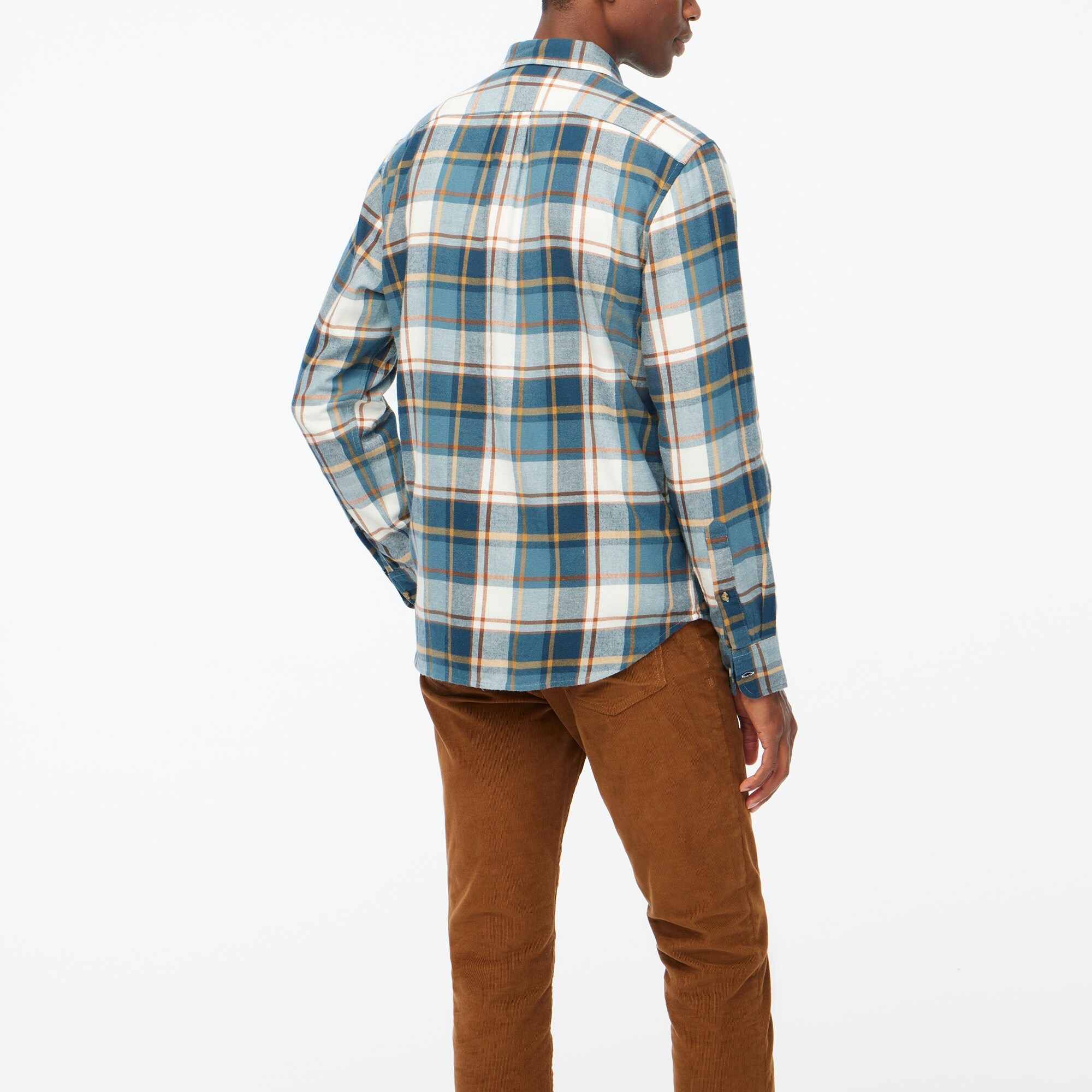 Classic plaid flannel shirt