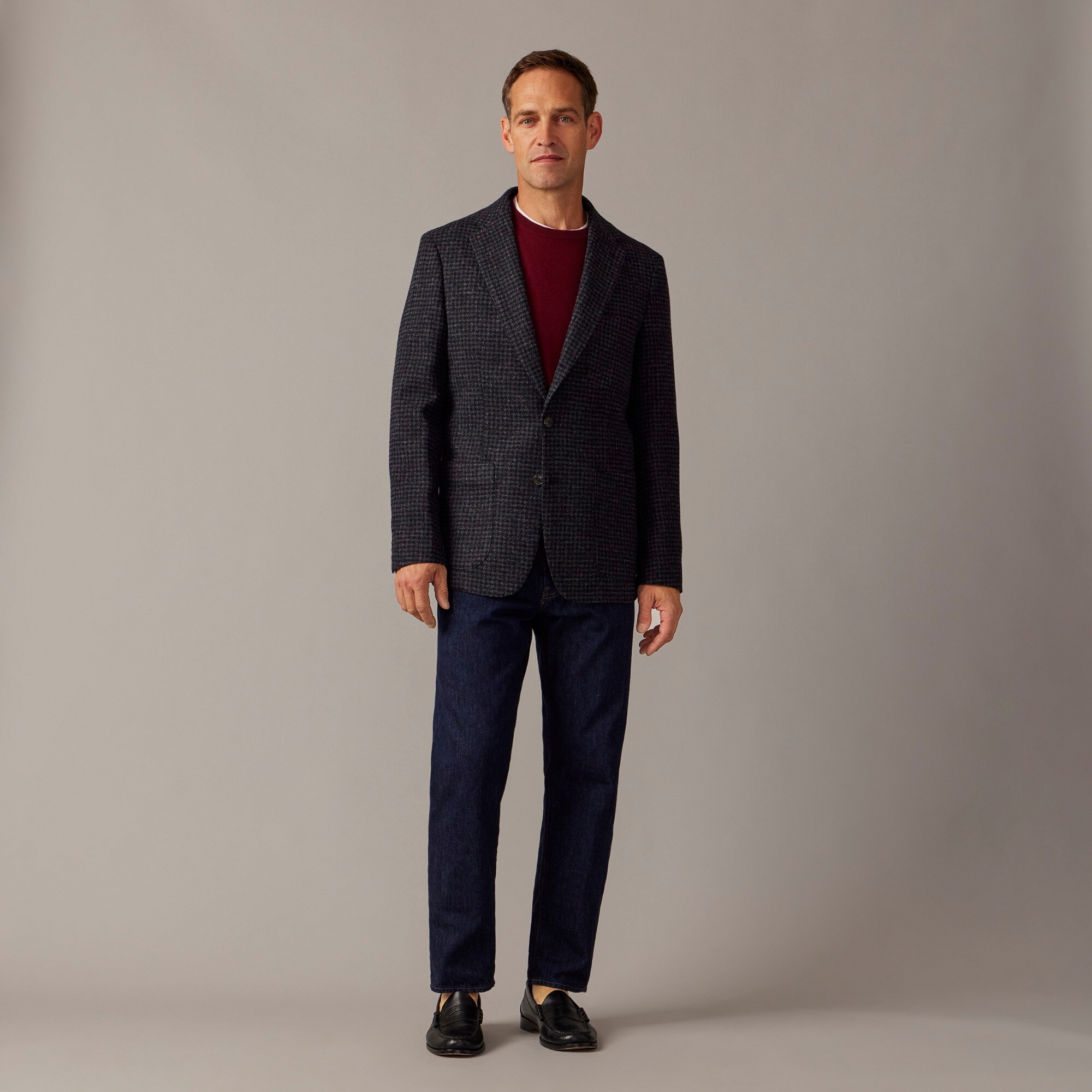  Crosby Classic-fit blazer in English wool tweed