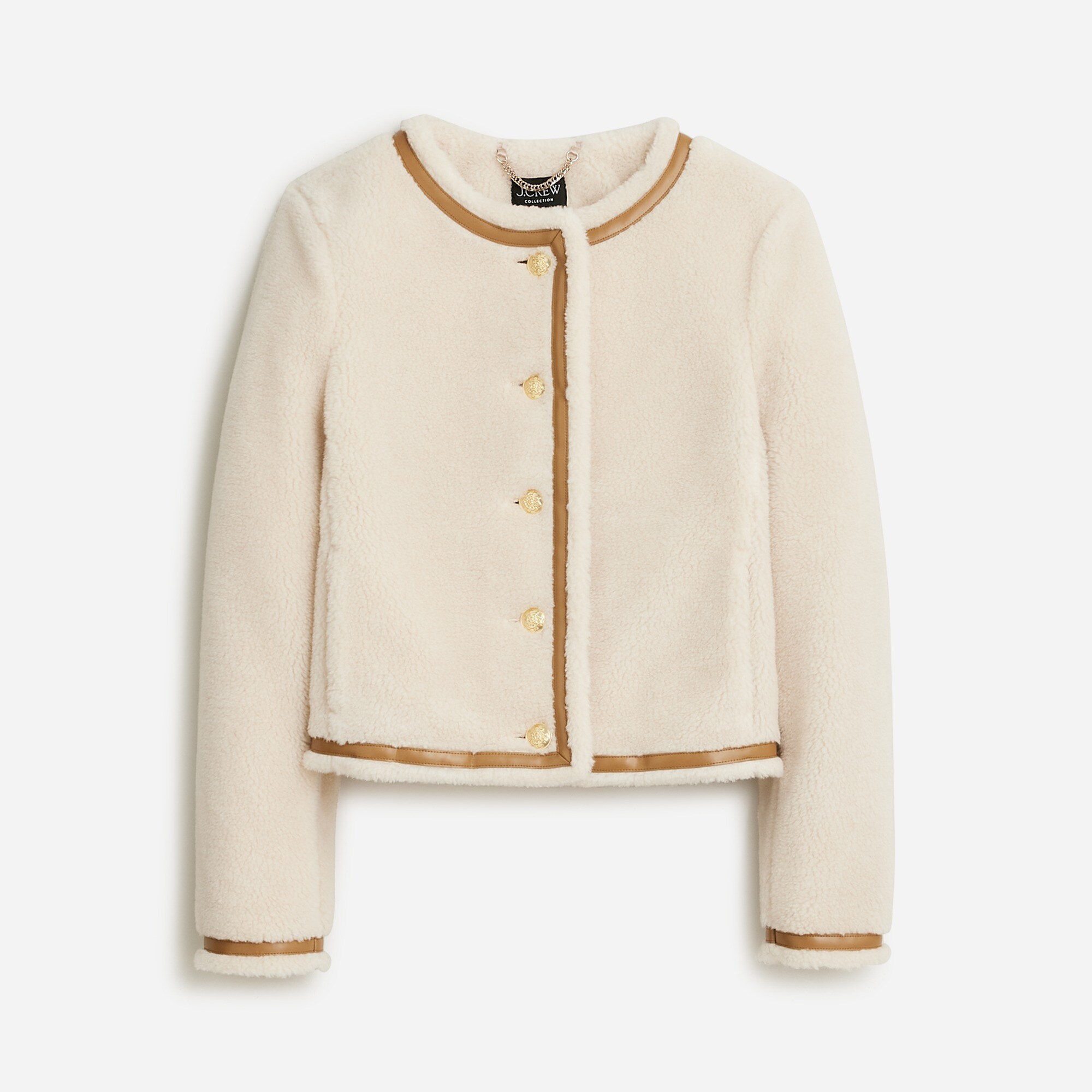 シロジャム Sadem Zip Cardigan Siver Birch