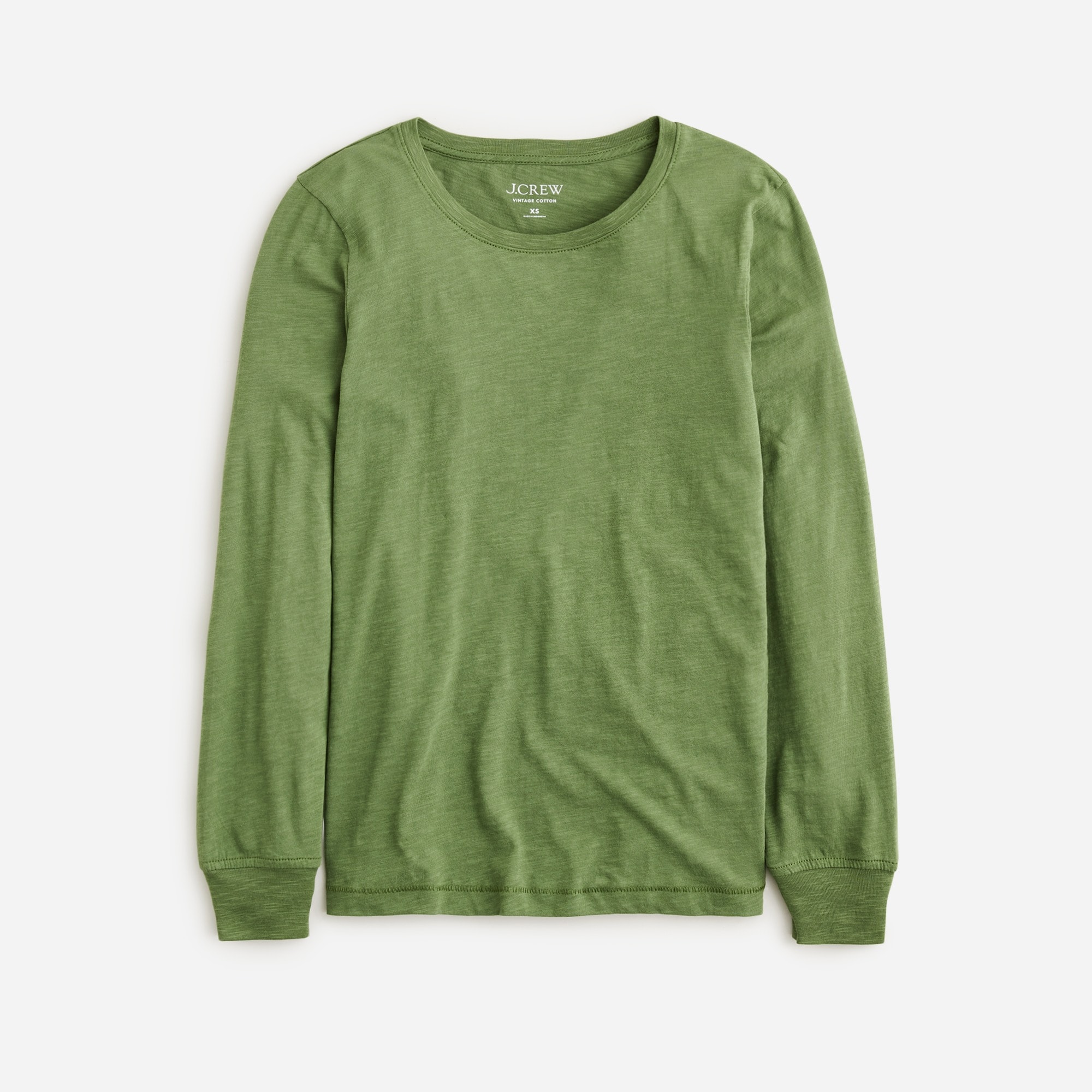 J crew vintage cotton scoopneck tee top