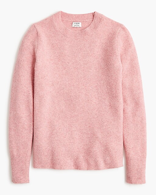  Crewneck sweater in extra-soft yarn