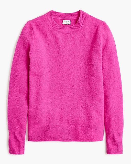  Crewneck sweater in extra-soft yarn