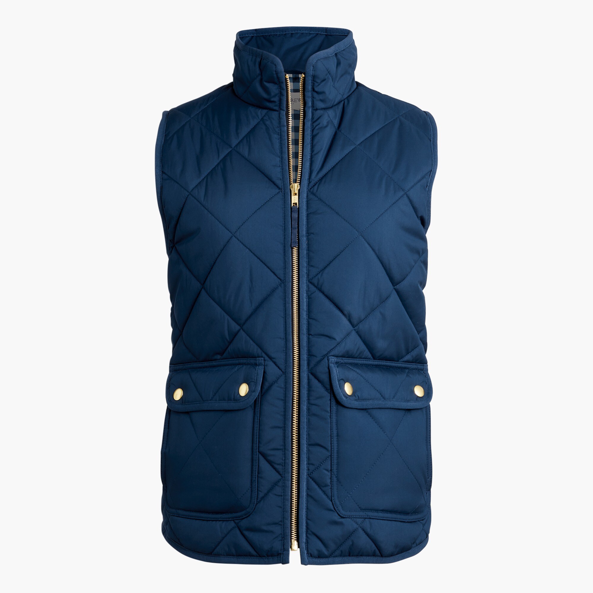  Puffer vest with snap pockets