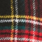 Stewart tartan wool-blend lady jacket STEWART TARTAN BLACK RE factory: stewart tartan wool-blend lady jacket for women