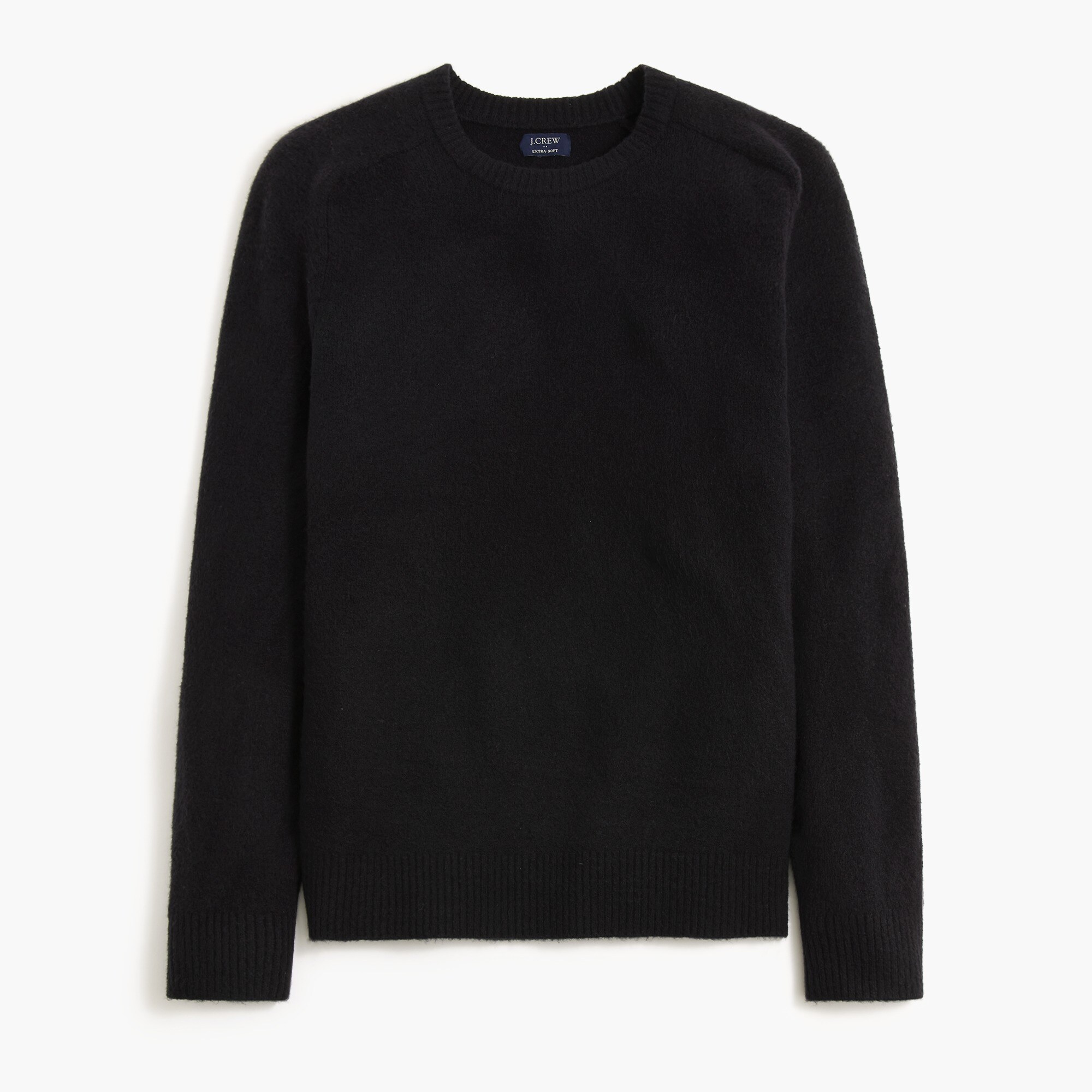crewneck sweater in extra-soft yarn for men