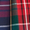 Girls' tartan dress ANTIQUE NAVY DEEP RUBY factory: girls' tartan dress for girls