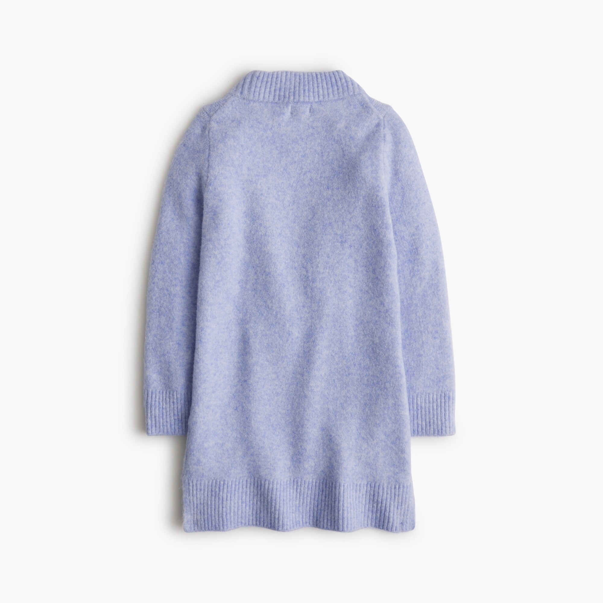 Girls' sweater-dress in extra-soft yarn