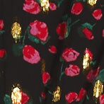 Girls' clip-dot dress BLACK REGAL ROSE FESTI factory: girls' clip-dot dress for girls