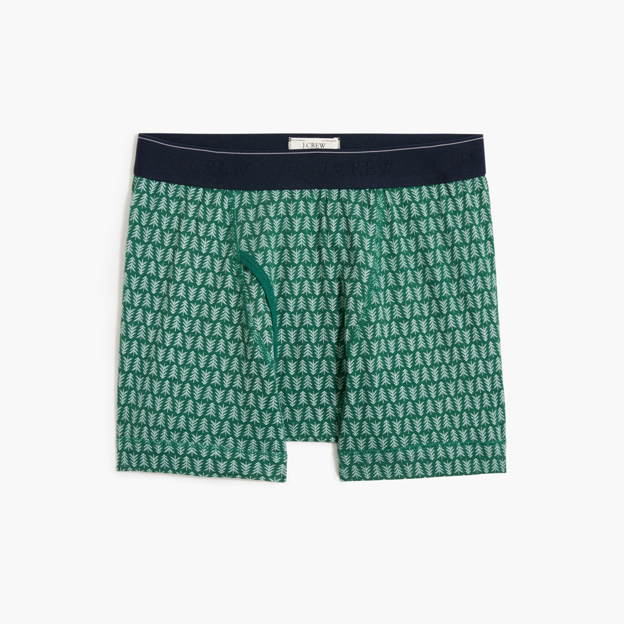 mens Printed knit boxer briefs