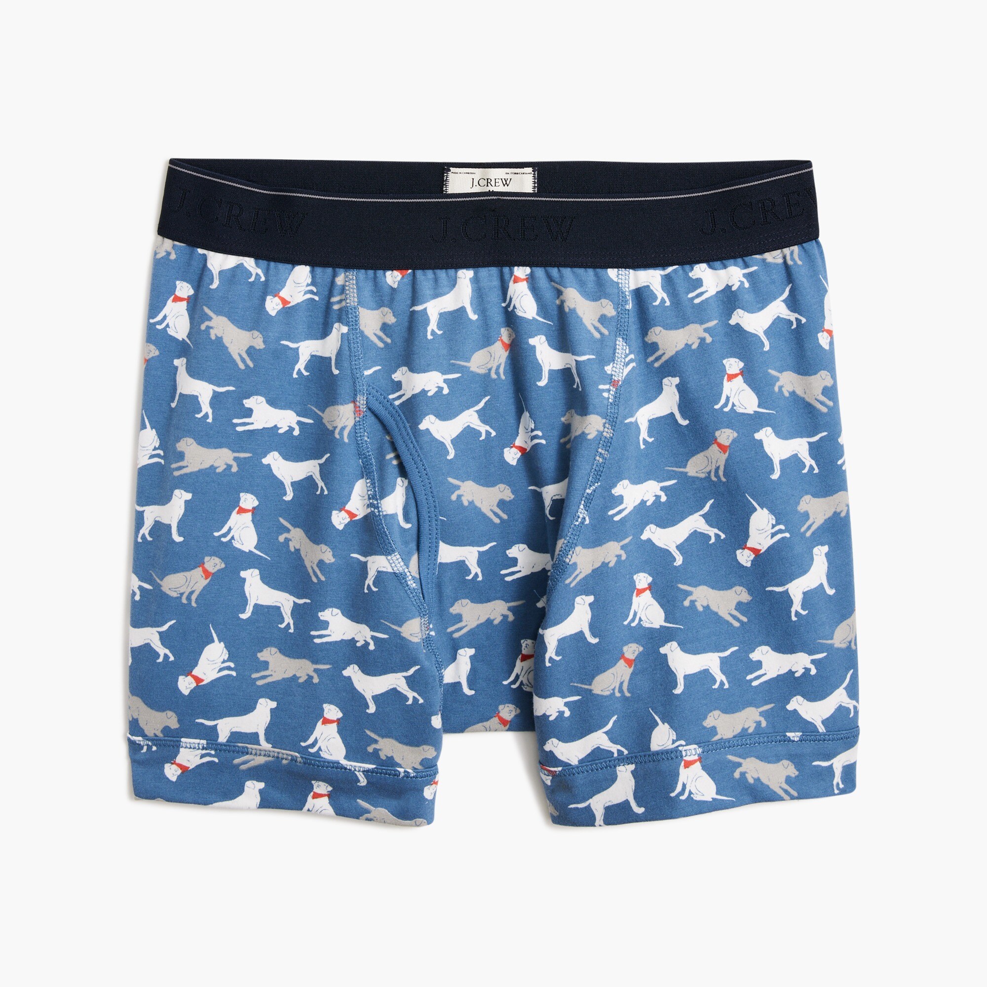  Printed knit boxer briefs