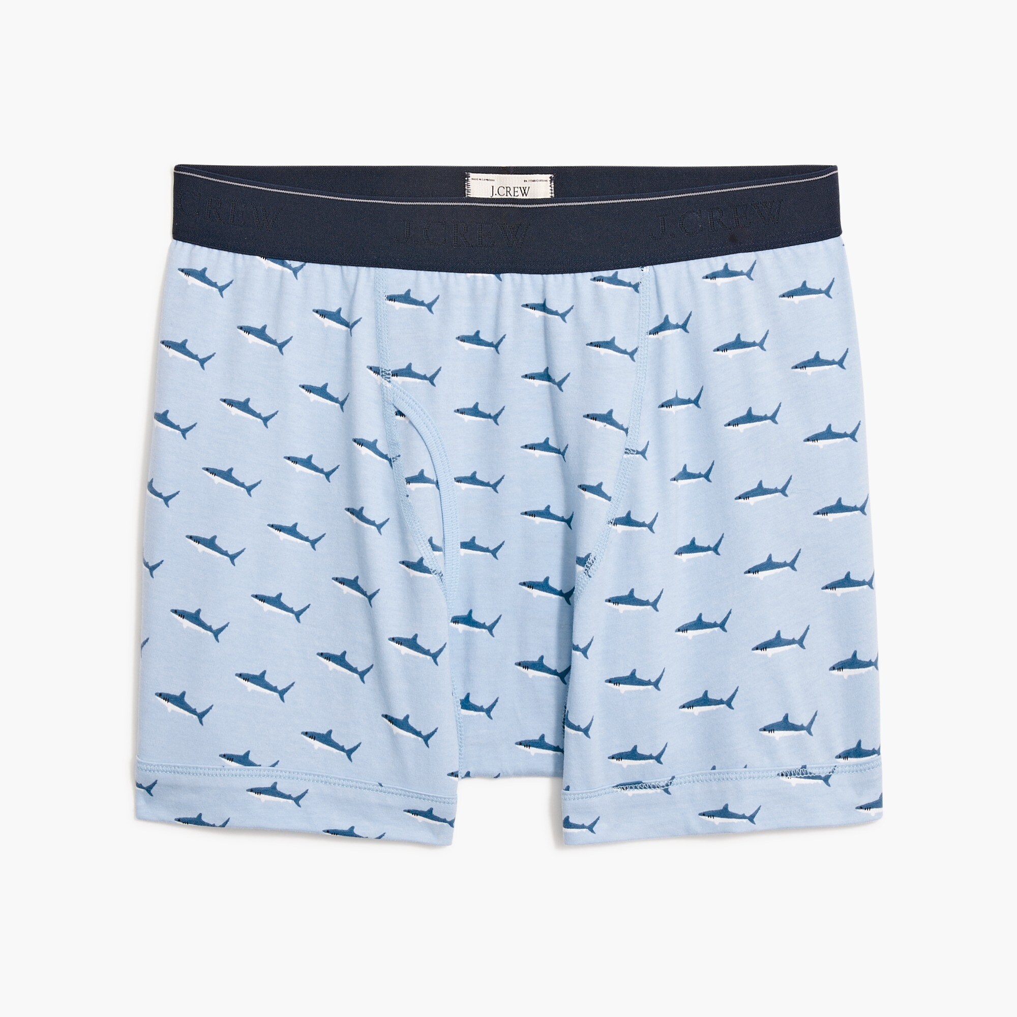 printed knit boxer briefs for men
