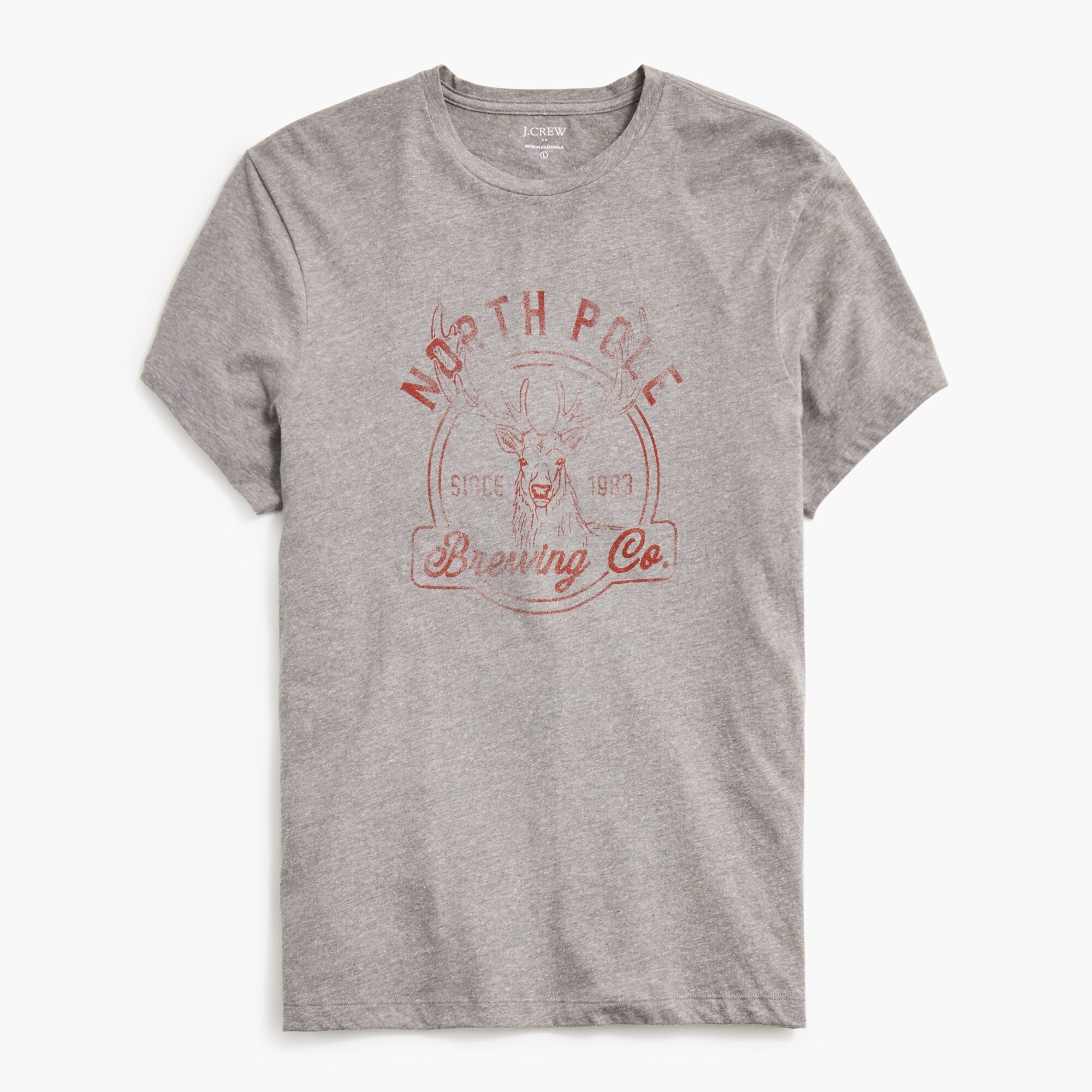 "north pole brewing co." graphic tee for men