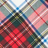 Girls' white tartan leggings IVORY FESTIVAL RED factory: girls' white tartan leggings for girls