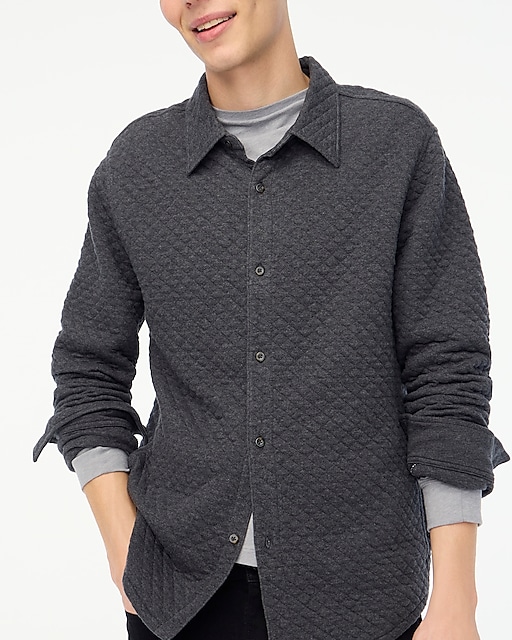  Quilted shirt-jacket