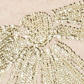Girls' sequin bow Teddie sweater SEQUIN BOW factory: girls' sequin bow teddie sweater for girls