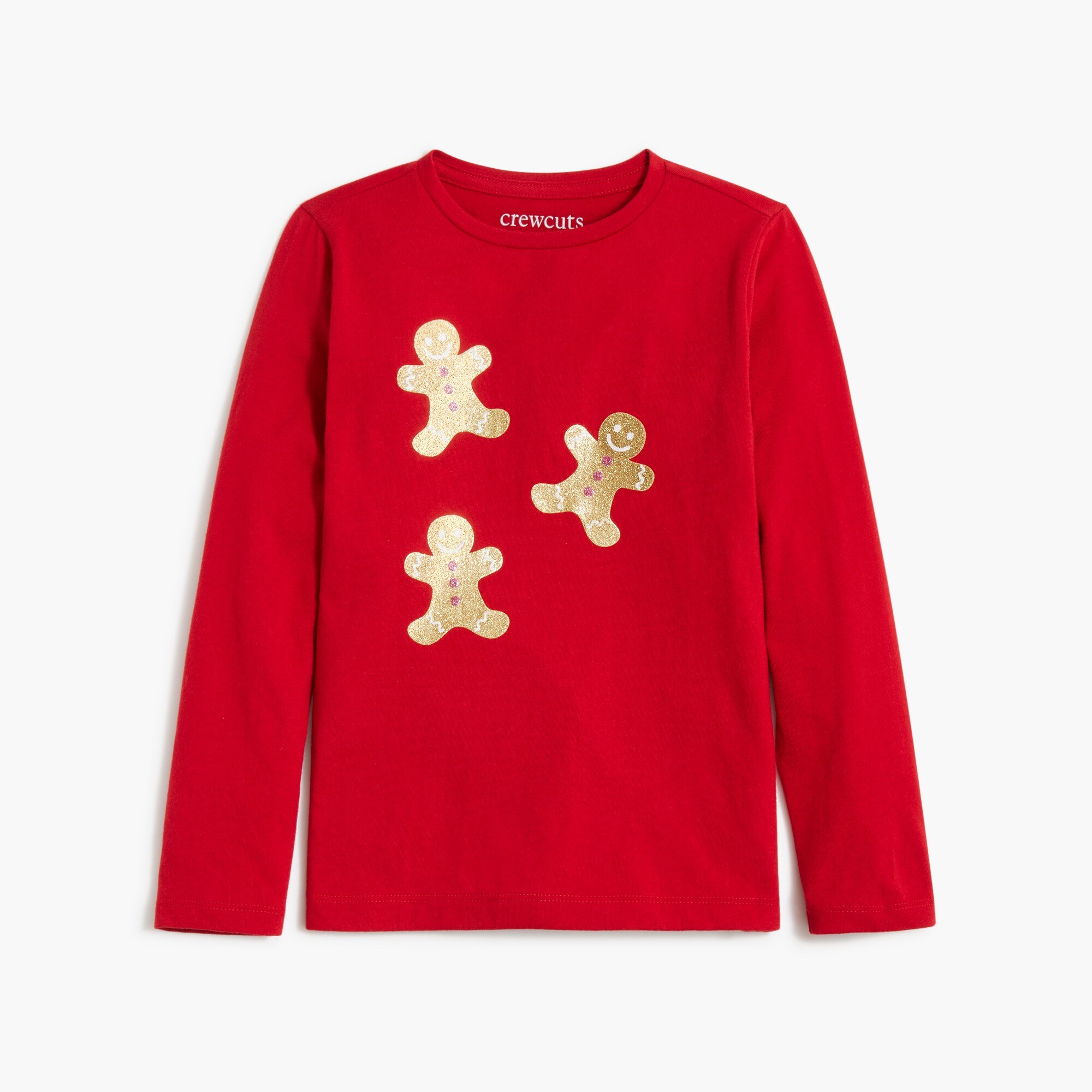 Girls' gingerbread graphic tee