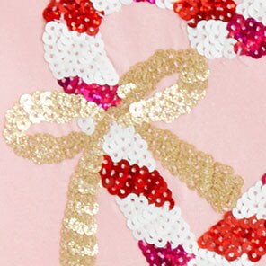 Girlsâ sequin candy cane heart graphic tee SEQUIN CANDY CANE HEART factory: girlsâ sequin candy cane heart graphic tee for girls